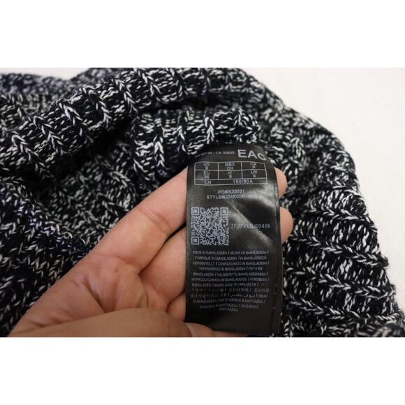 Guess Sweater Black Grey White Size Small Long Sleeves (13) - Picture 12 of 12